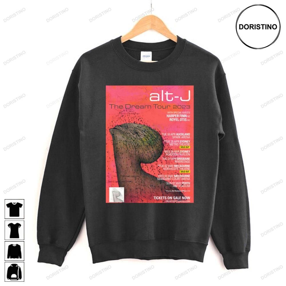 The Dream Alt-j 2023 Limited Edition T-shirts